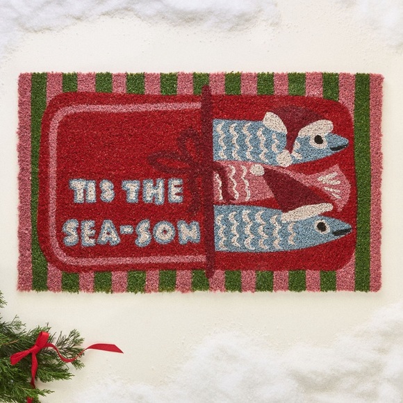 Anthropologie Other - New Anthropologie Festive Fish Doormat by Anthropologie NEW